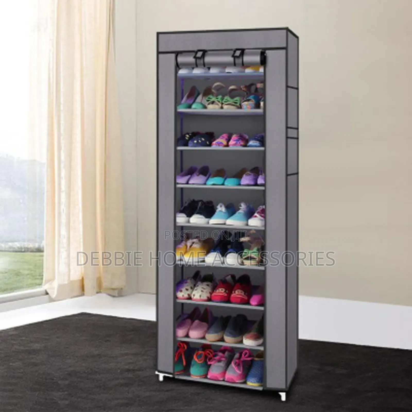Multipurpose Portable Folding Shoes Rack