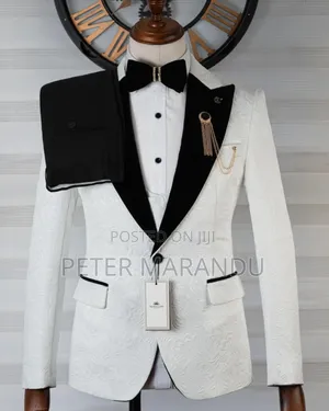 White New Men's Suits