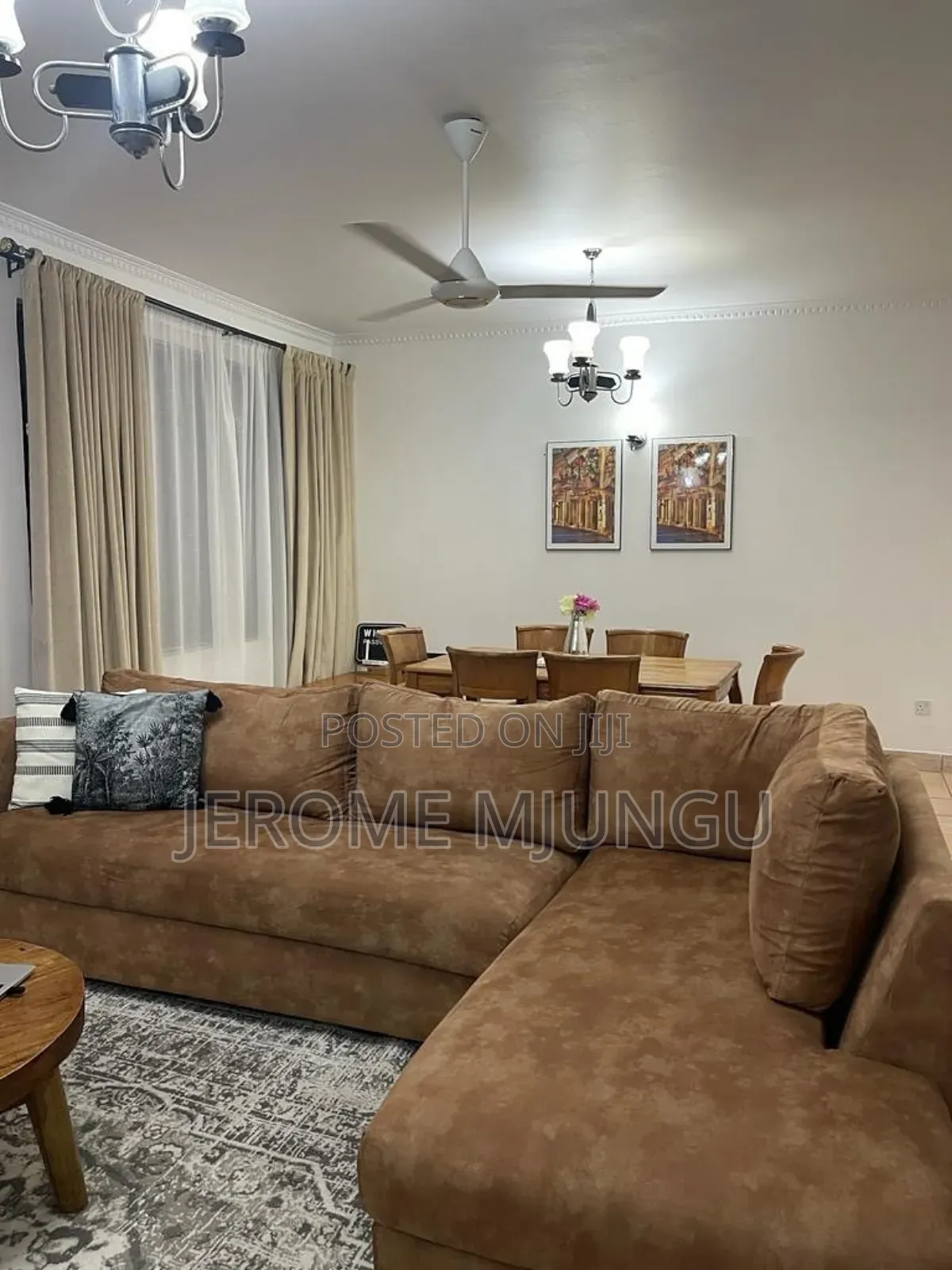Furnished 3bdrm Apartment in Masaki for rent