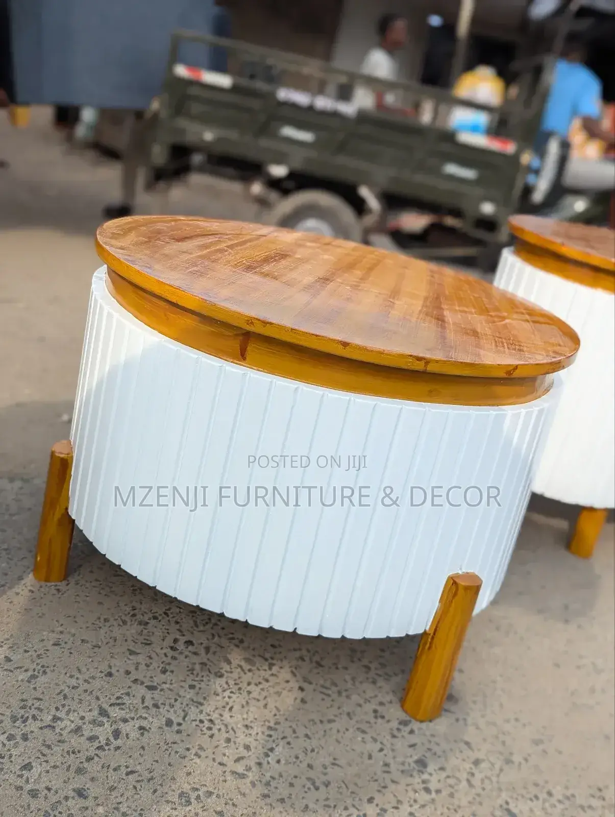 Rounded Coffee Table
