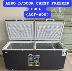 Aero Chest Freezer Double Door 600l (Acf-600)