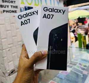 New Samsung Galaxy A07 4G 128 GB Black