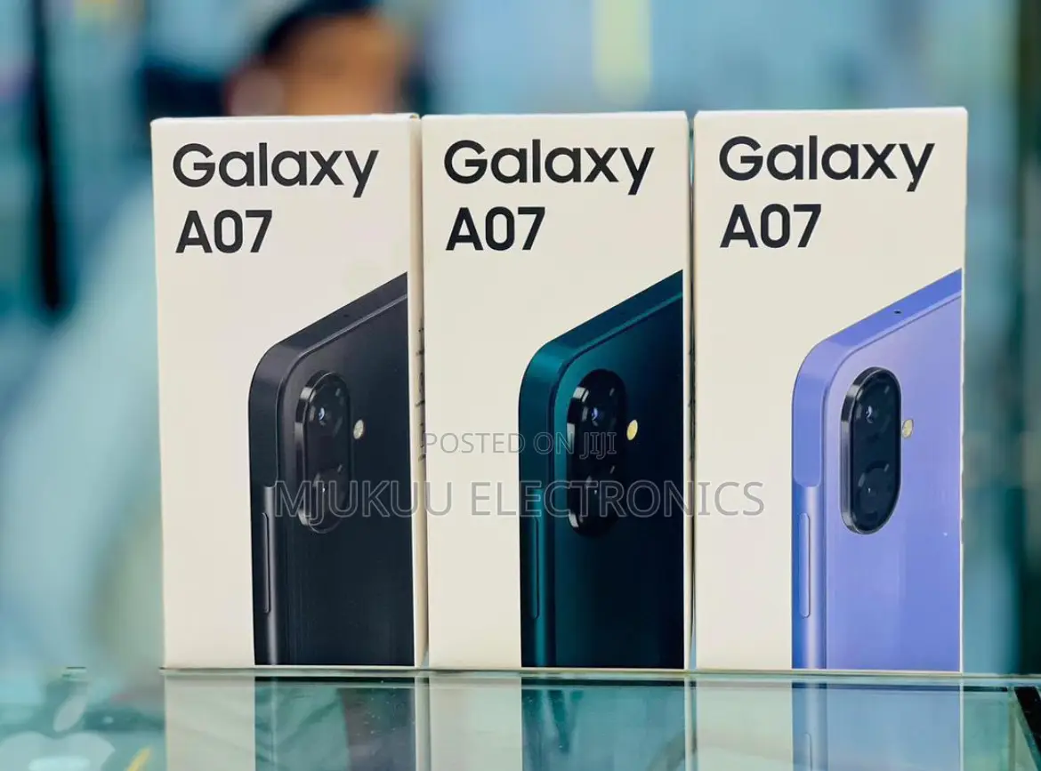 New Samsung Galaxy A07 4G 64 GB Black
