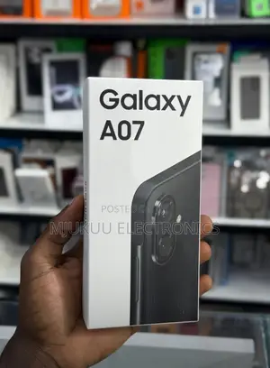 New Samsung Galaxy A07 4G 64 GB Black