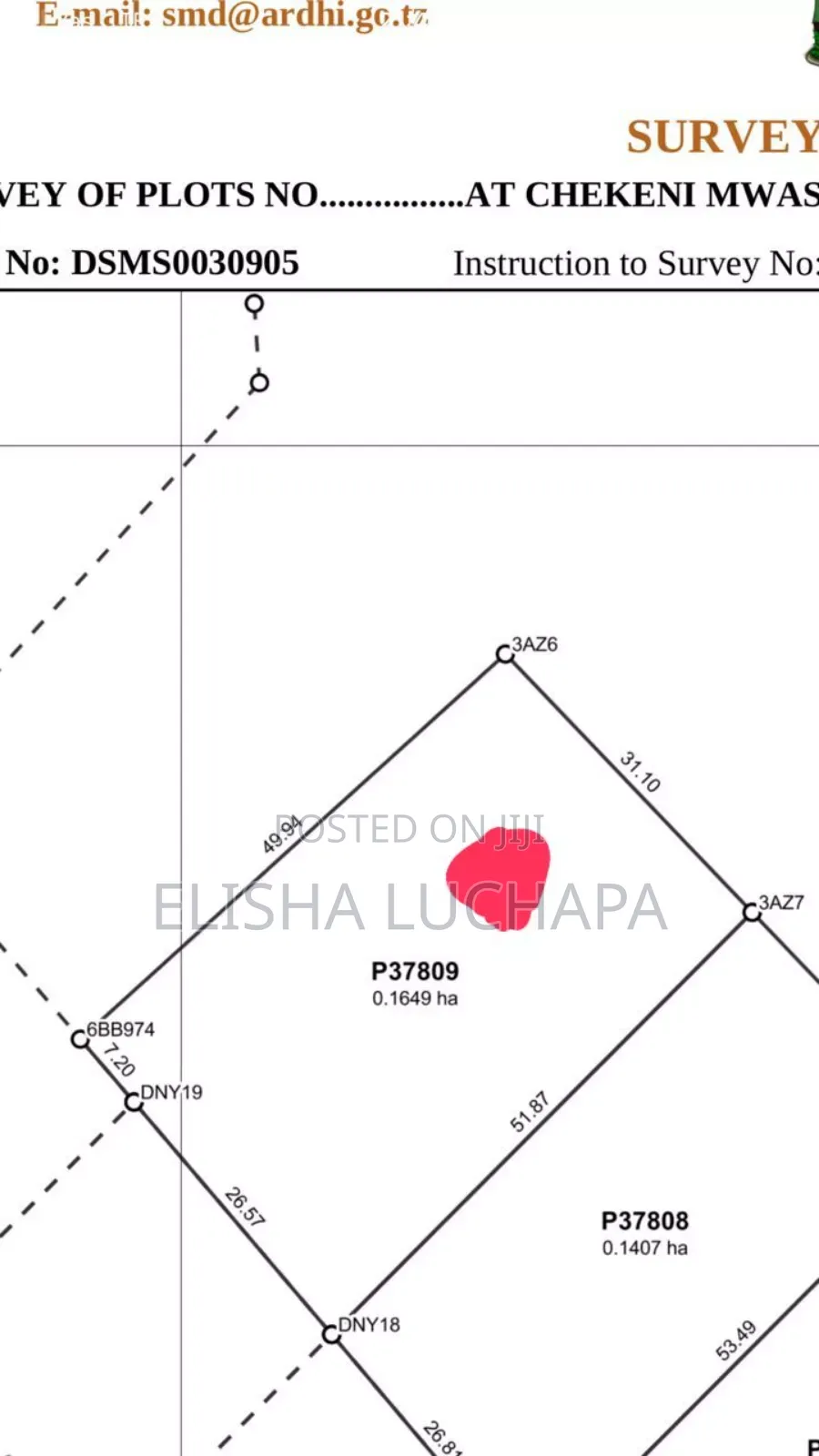 Plot for Sale at Dar Es Salaam Zoo
