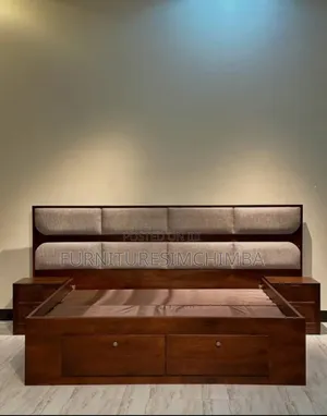 Luxury Bed With Two Bedside