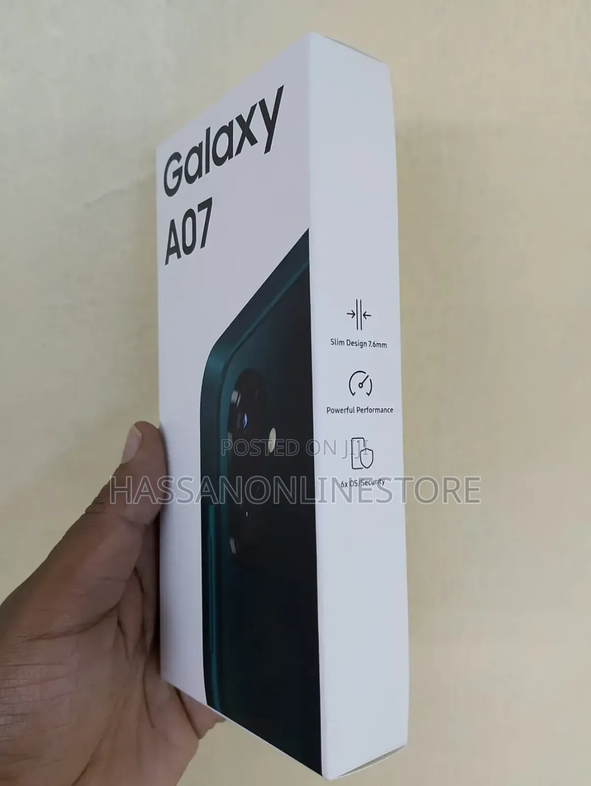 New Samsung Galaxy A07 4G 128 GB Black