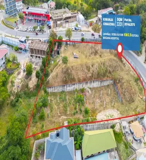 Dar Es Salaam View Plot for Sale Goba Juu, Facing the Main Road.
