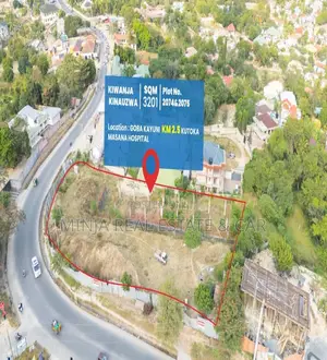 Dar Es Salaam View Plot for Sale Goba Juu, Facing the Main Road.