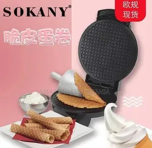 Ice Cream Cone Maker, Waffles Cone Baking Pan Kitchen Tool