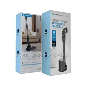 Powerology Cordless Vacuum Auto-disposal Charging - Black