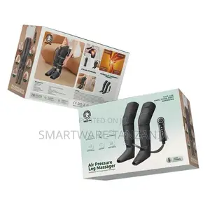 Green Lion Air Pressure Leg Massager - Black