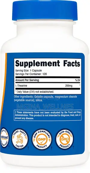 Nutricost L-Theanine for Improving Brain Capability