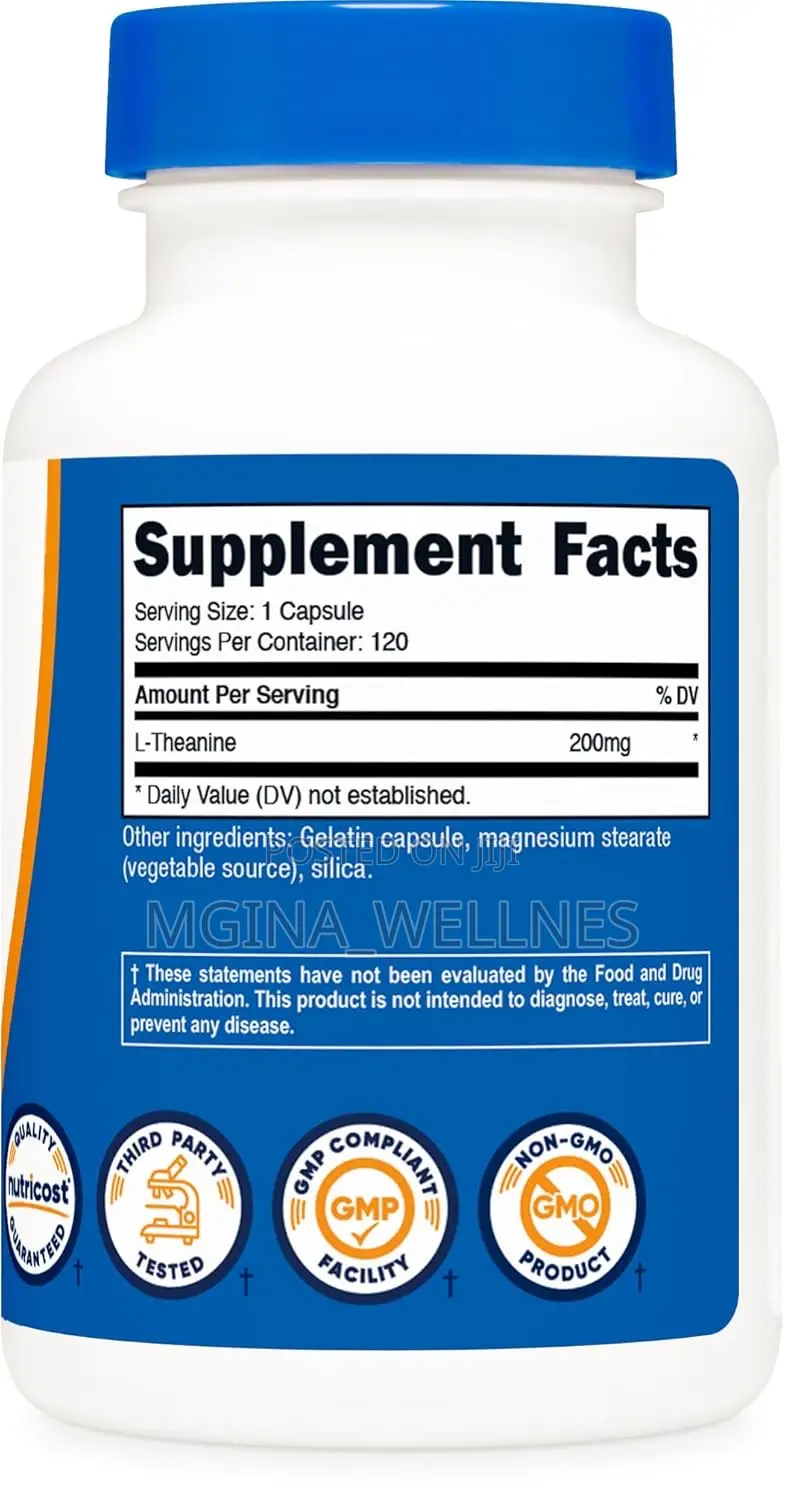 Nutricost L-Theanine for Improving Brain Capability