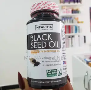 Black Seed Oil | Patent Liquid Capsule 60 Capsules