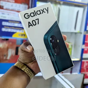 New Samsung Galaxy A07 4G 64 GB Black