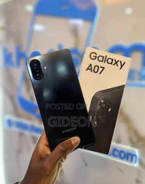New Samsung Galaxy A07 4G 128 GB Black