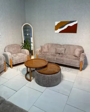 Sofa Set With It's Coffee Table