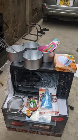 Electric Oven With Set Cake 1in 8