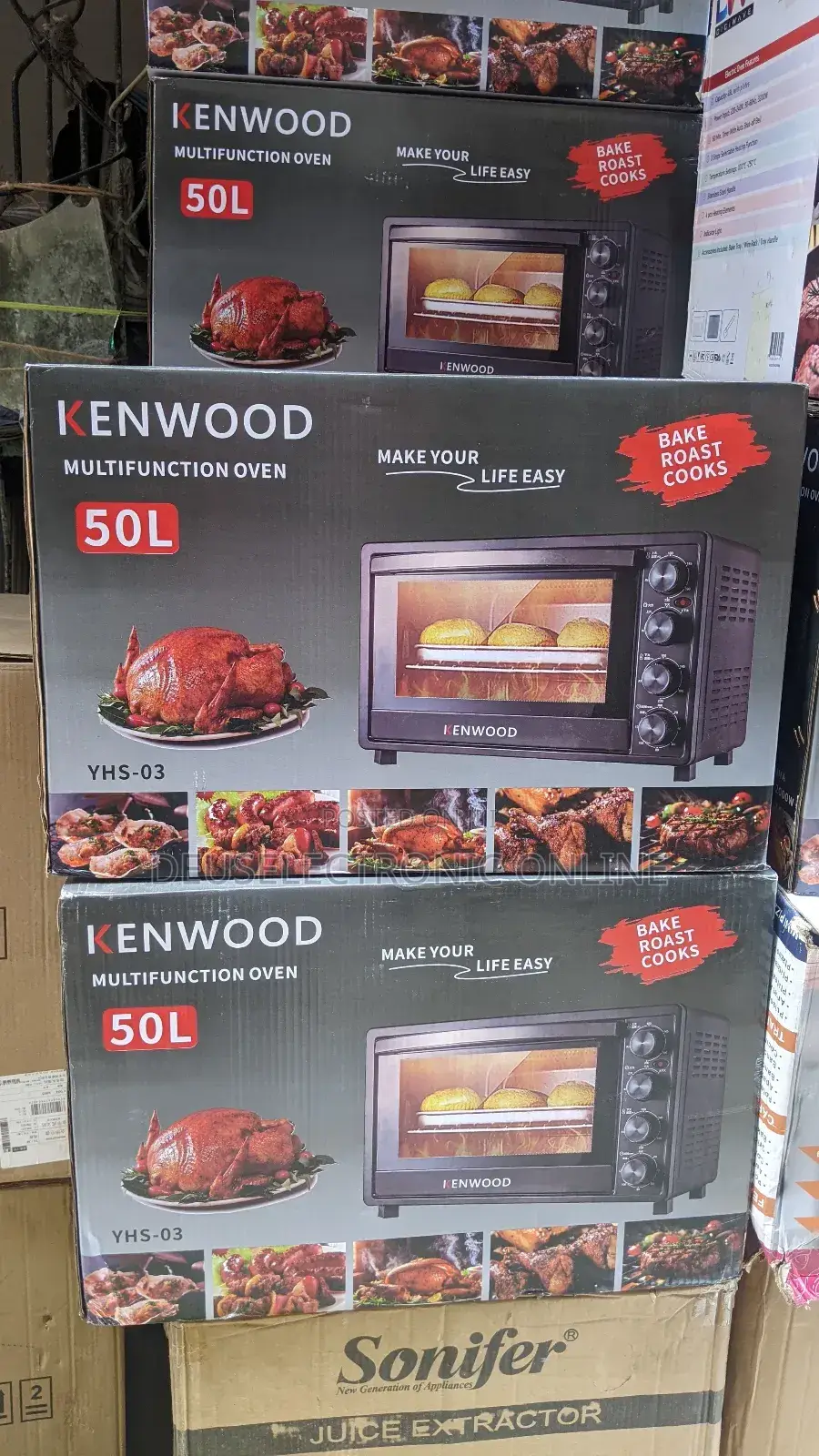 Electric Oven With Set Cake 1in 8