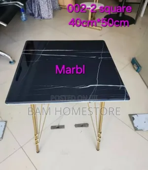 Modern Marble Pattern Side Table