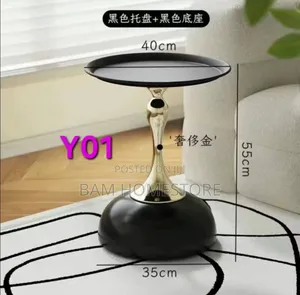 Modern Round Accent Table