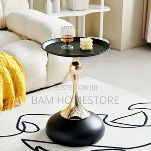 Modern Round Accent Table
