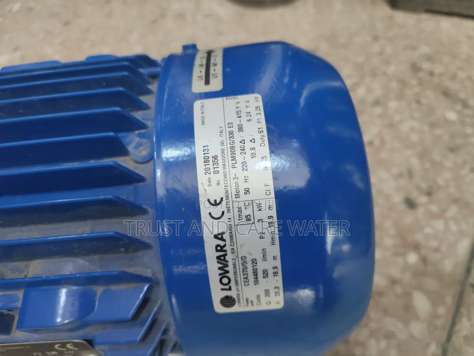 Lowara Surface Pump Stainless Steel 4hp