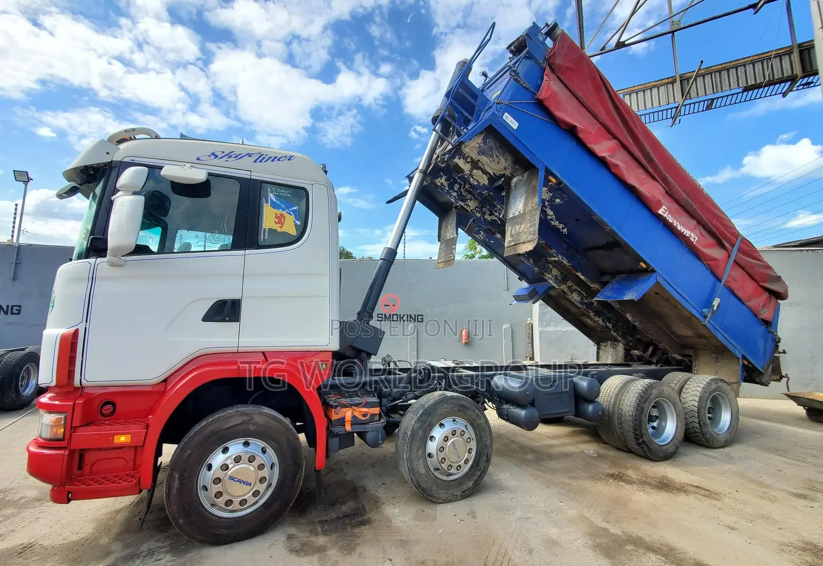 Scania 124 - 420 Tipper