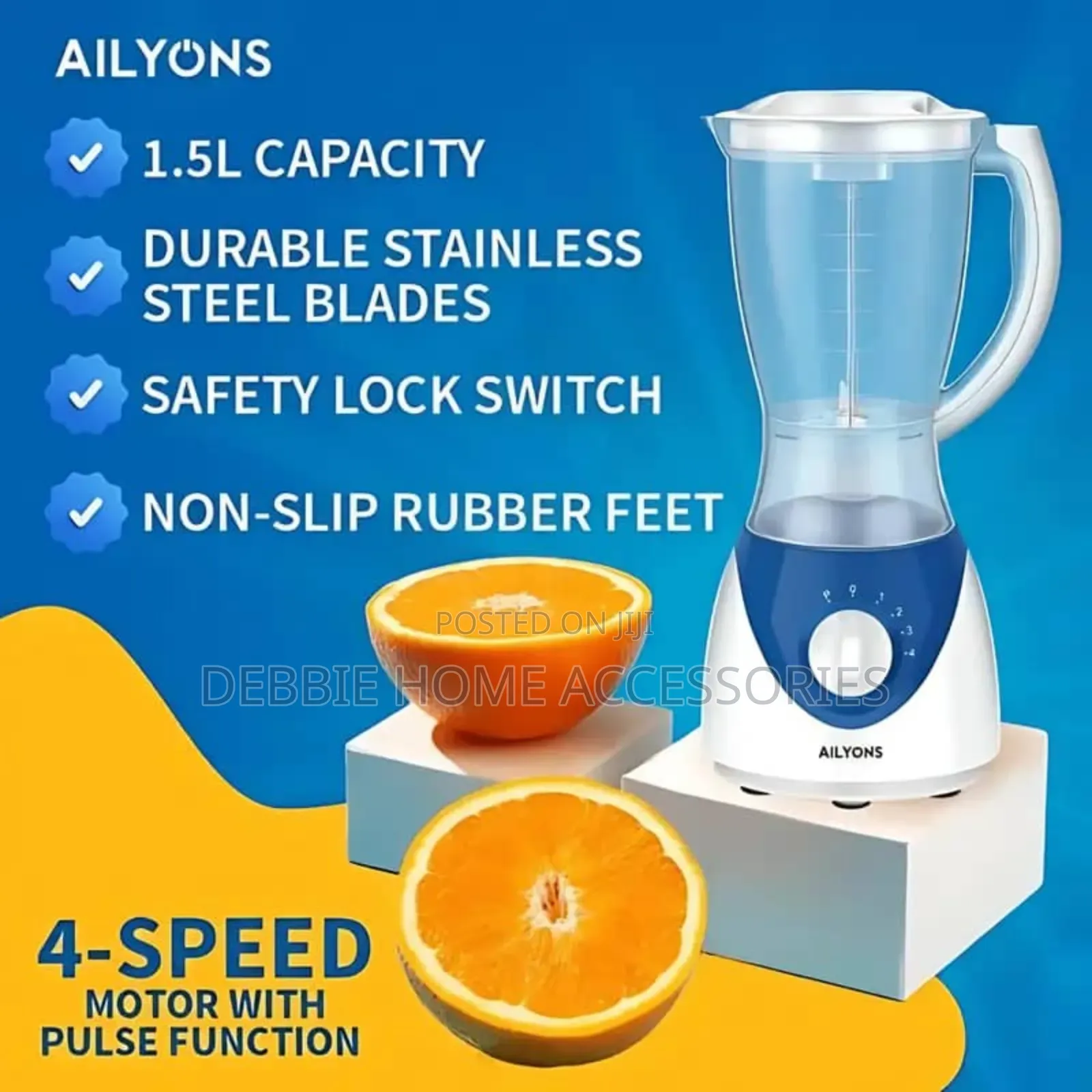 Ailyons 2 in 1 Blender and Grinder.