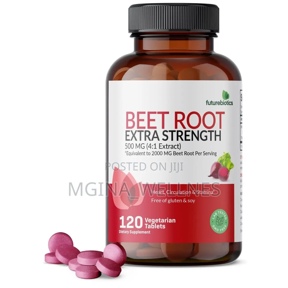 Futurebiotics Beet Root Extra Strength Equivalent to 2000mg Beet Root
