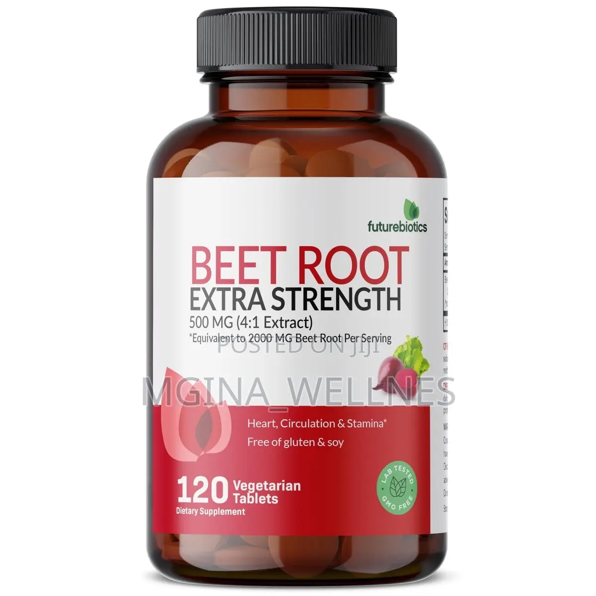 Futurebiotics Beet Root Extra Strength Equivalent to 2000mg Beet Root