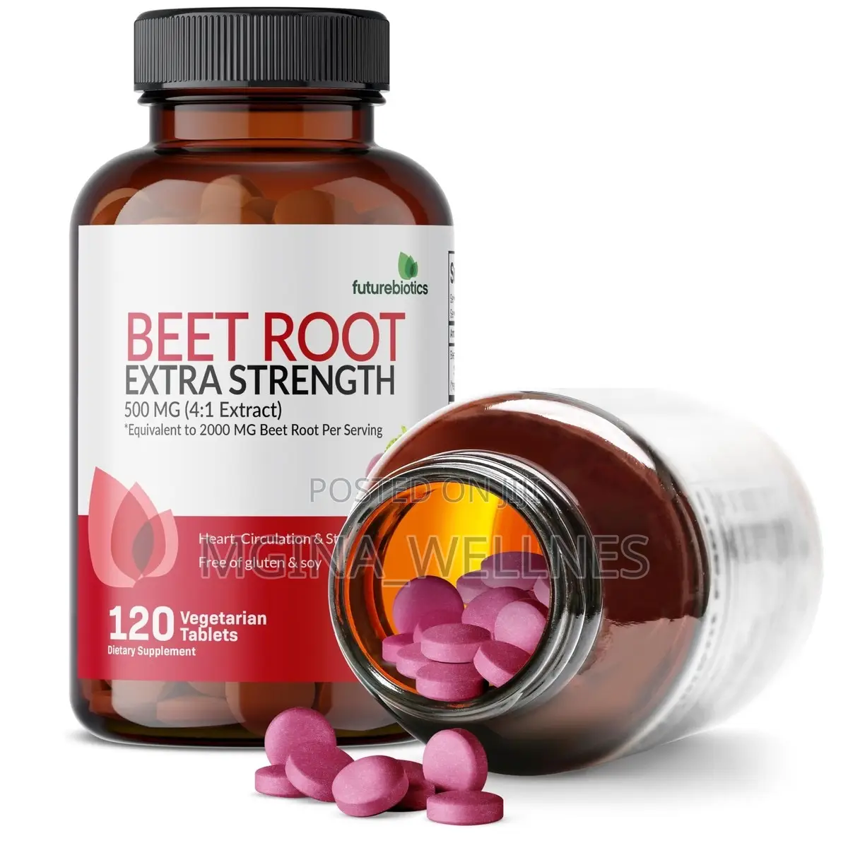 Futurebiotics Beet Root Extra Strength Equivalent to 2000mg Beet Root