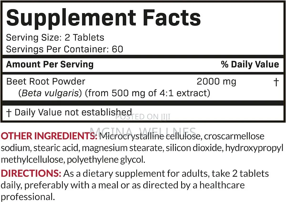 Futurebiotics Beet Root Extra Strength Equivalent to 2000mg Beet Root