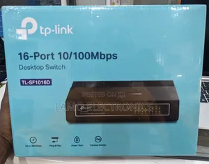Tp-Link Tl-Sf1016d 16-Port 10/100mbps Desktop Switch