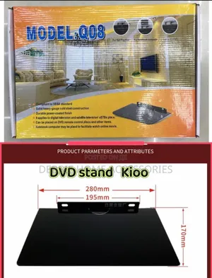 Dvd Stand Kioo Top