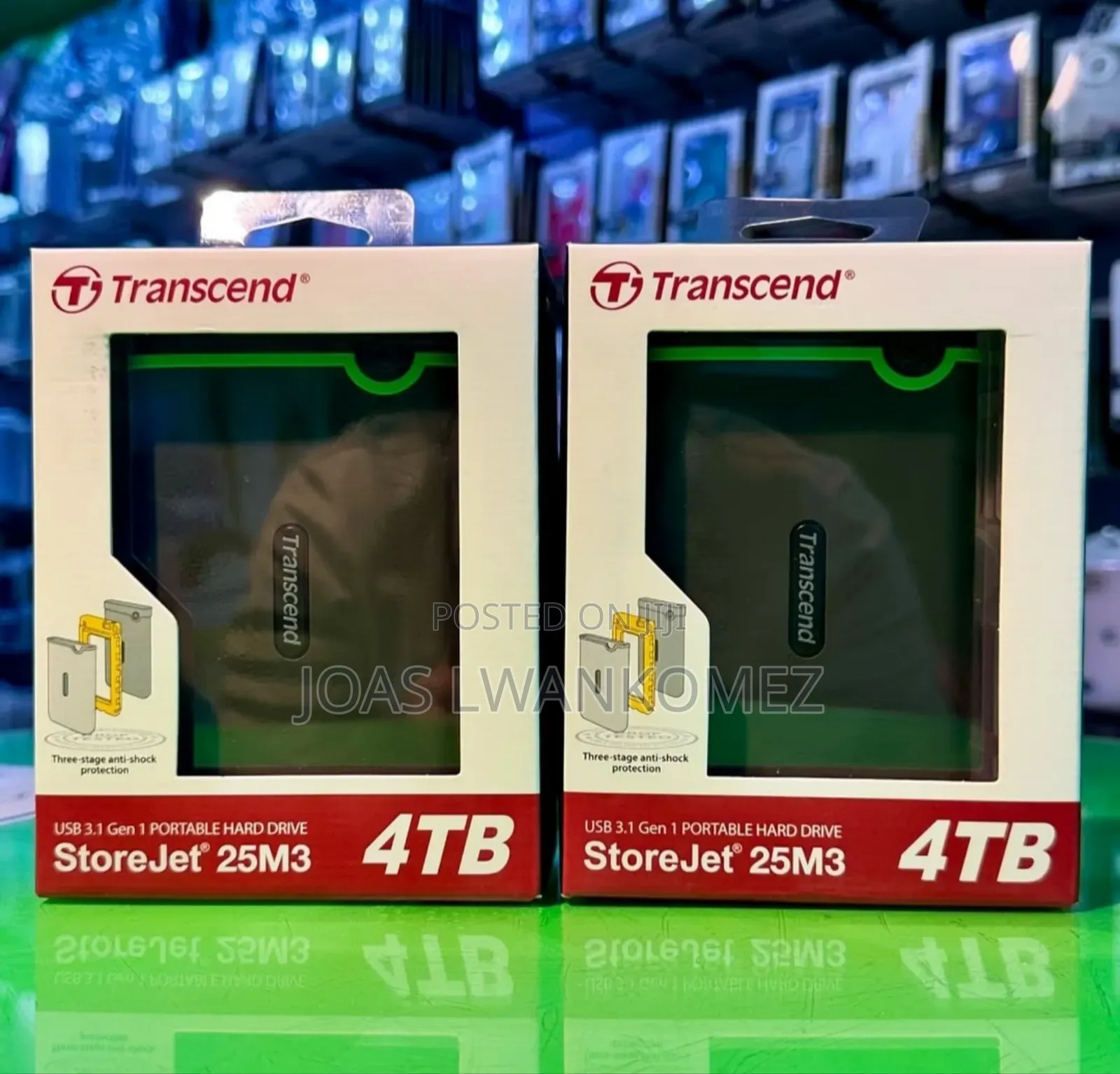 Transcend 4tb Hard Disc Drive.