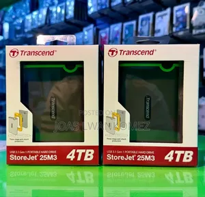 Transcend 4tb Hard Disc Drive.