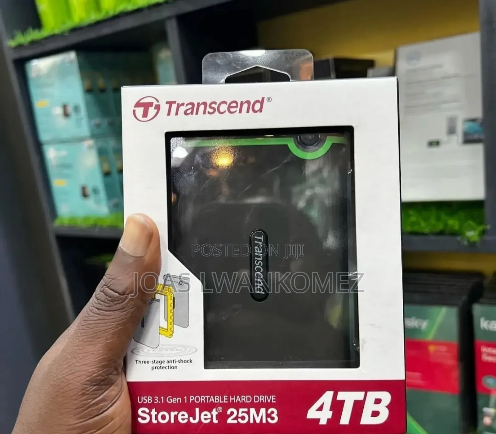Transcend 4tb Hard Disc Drive.