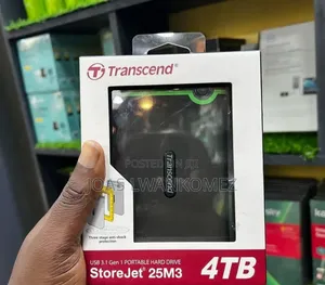 Transcend 4tb Hard Disc Drive.