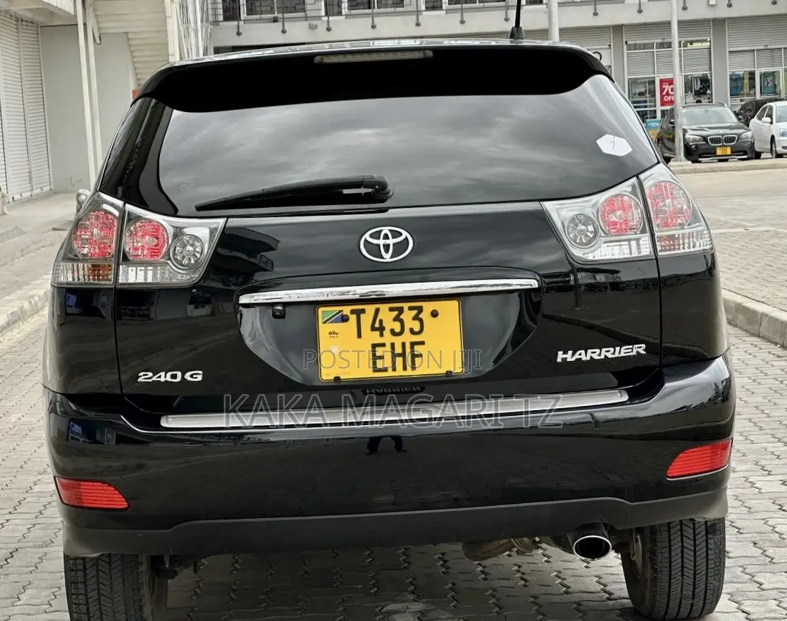 Toyota Harrier 2007 Black