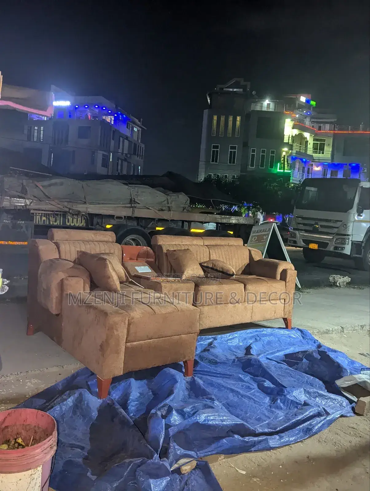 L Shape Sofa Nzuri Sana