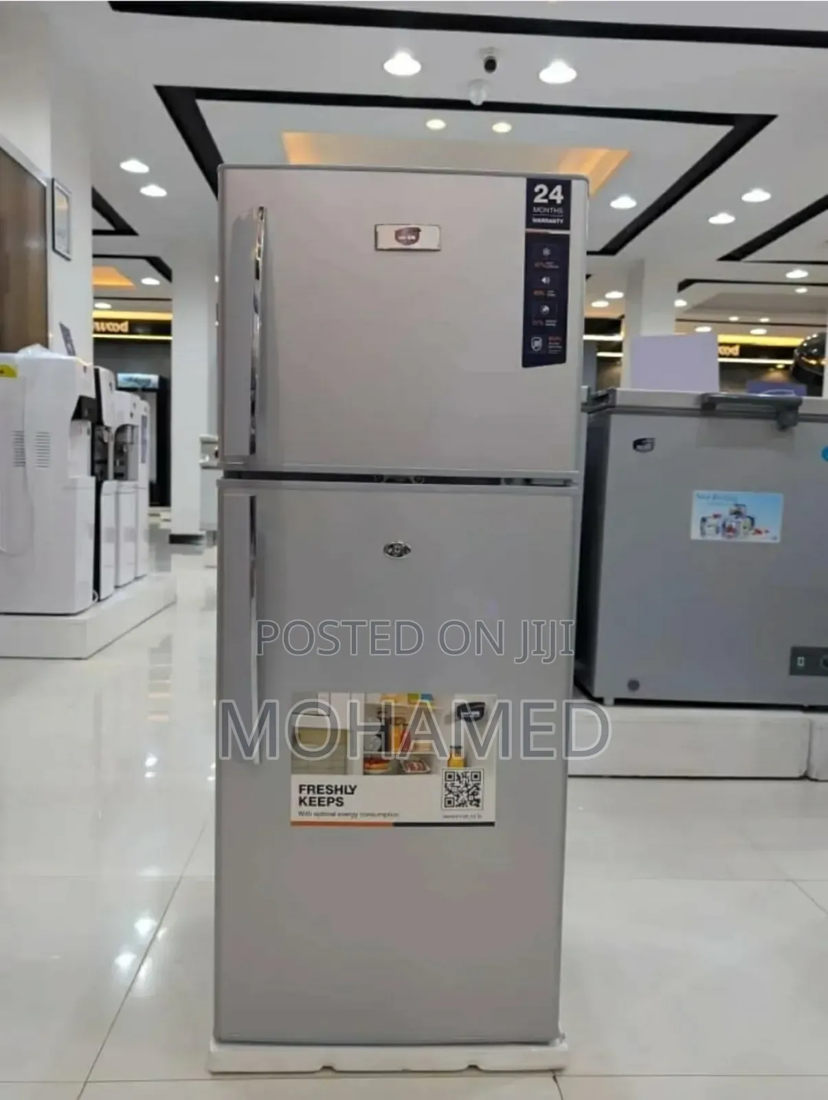 Mr Uk Fridge Lita 130 Silver Colour