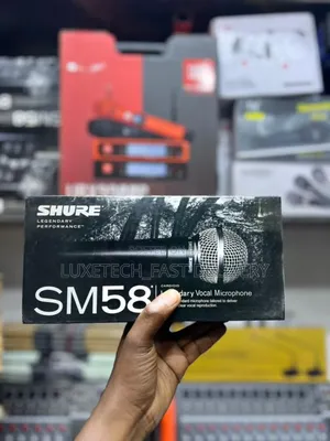 Shure Sm58 Wired Microphone