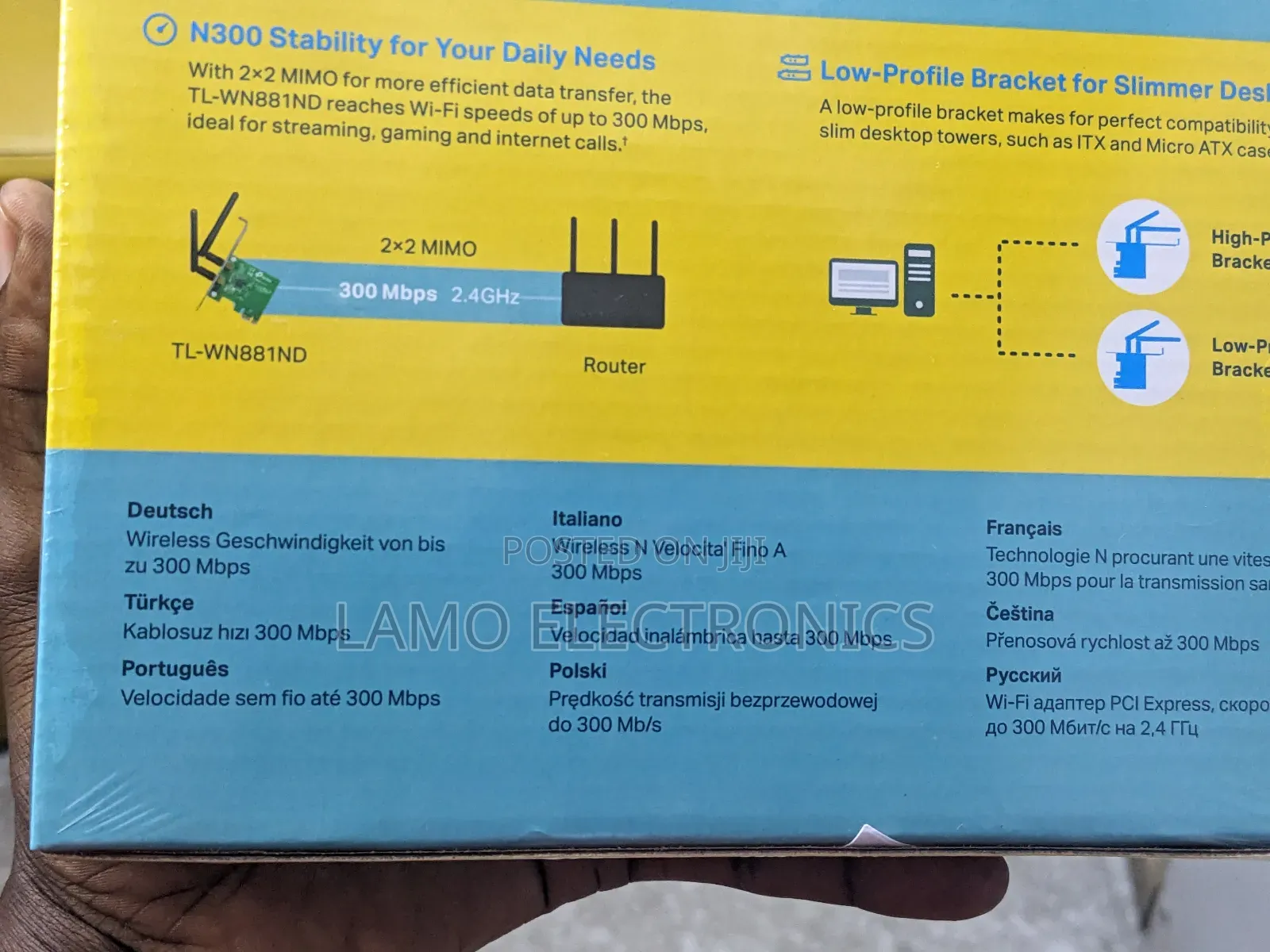 Tp-Link Tl-Wn881nd N Wireless PCL Express Adapter