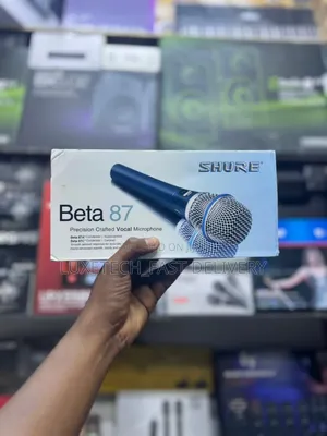 Shure Beta 87 Wired Vocal Microphone
