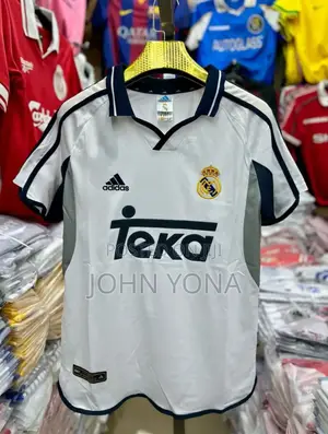 Real Madrid Jersey 2000/01