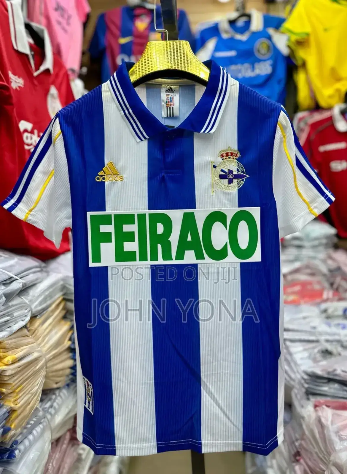 Deportivo De La Coruna Jersey Feiraco