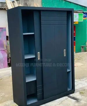Sliding Wardrobes Black Color