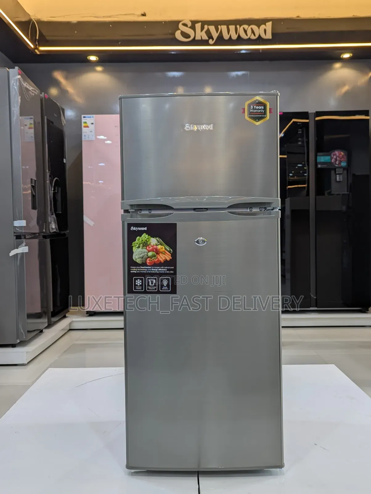 Skywood Refrigerator 125 Liters Fast Cooling and Freezing